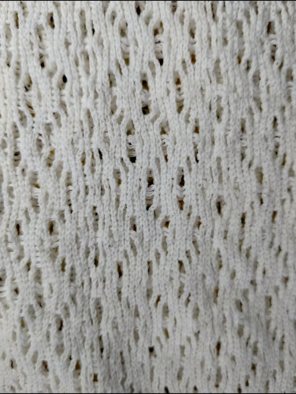 White Lace Tunic Top - Women's Lightweight Scoop Neck - Picture 7 of 8